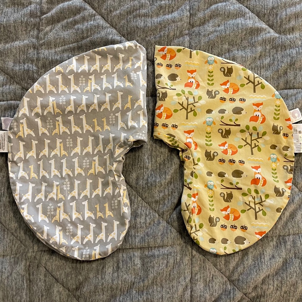 Boppy brand pillow covers, set of 2